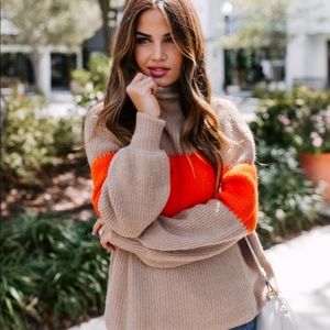 VICI Trenton Colorblock Knit Sweater